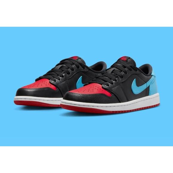 Nike Air Jordan 1 Retro Low OG UNC/Chicago NIB Woman's Size 8 / 6.5 Youth - Picture 6 of 11